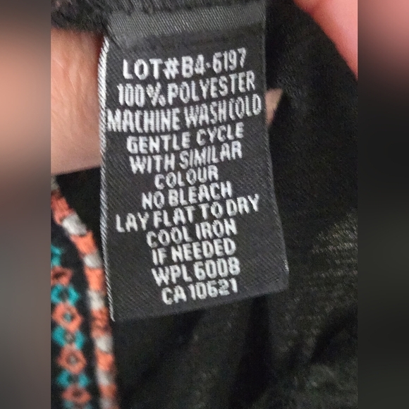 Rock & Roll Cowgirl Embroidered Boho Western Open Cardigan, Size Medium - Picture 4 of 4